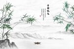 新中式背景墙