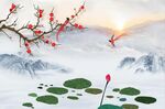 新中式背景墙