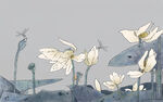 国画荷花图片