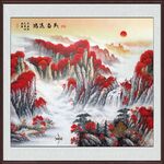 国画山水画