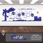警营之家警察警队警员照片风采墙