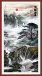 玄关山水画