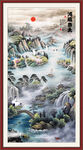 玄关山水画