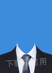 男士西装模板