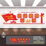 社会主义核心价值观文化墙