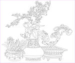 花卉博古