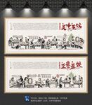 蒸饺文化墙