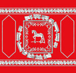 方巾  马车