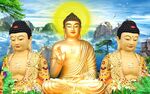 如来佛祖背景墙