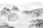 山水背景墙
