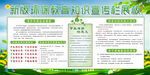 绿色环保宣传栏
