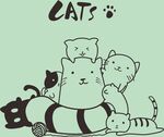 一堆猫