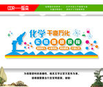 化学实验室文化墙