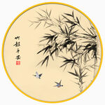 竹子装饰画