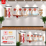 传统美德文化墙