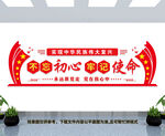 不忘初心牢记使命文化墙