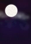 月亮的晚上