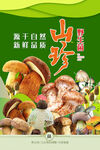 野生菌海报