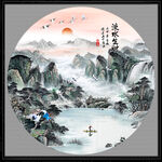 国画山水