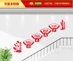 廉政楼梯文化墙