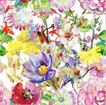 花卉手绘线稿图ai