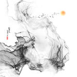 新中式水墨画