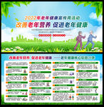 老年健康宣传周宣传栏