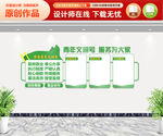 争创青年文明号文化墙