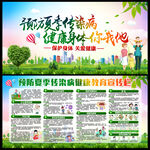 夏季传染病展板及宣传栏