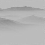 水墨山