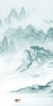 现代 意境山水玄关 TIf分层
