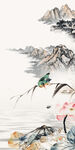 最新 大气玄关山水 Tif分层