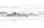 抽象山水画