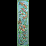 精雕图扫描古建砖雕寺庙花鸟图 