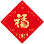 兔年福字