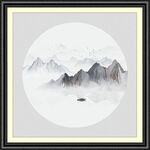 圆形装饰画