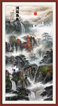 玄关山水画
