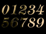 金属数字
