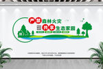 森林防火文化墙