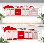 党员活动室文化墙