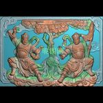人物门神金刚