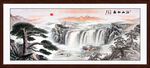 中堂山水画