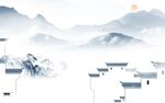 徽派中式画山水 TIf分层