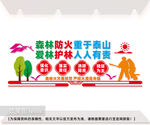 森林防火文化墙