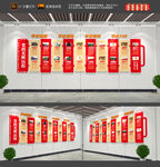 党的光辉历程文化墙