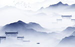 最新中式风山水画 tIf分层