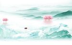 爆款沙发新山水画 TIf分层