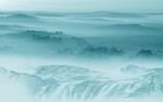 新中式最新山水背景 TIf分层