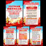 2022年质量月展板