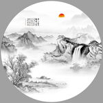 国画山水